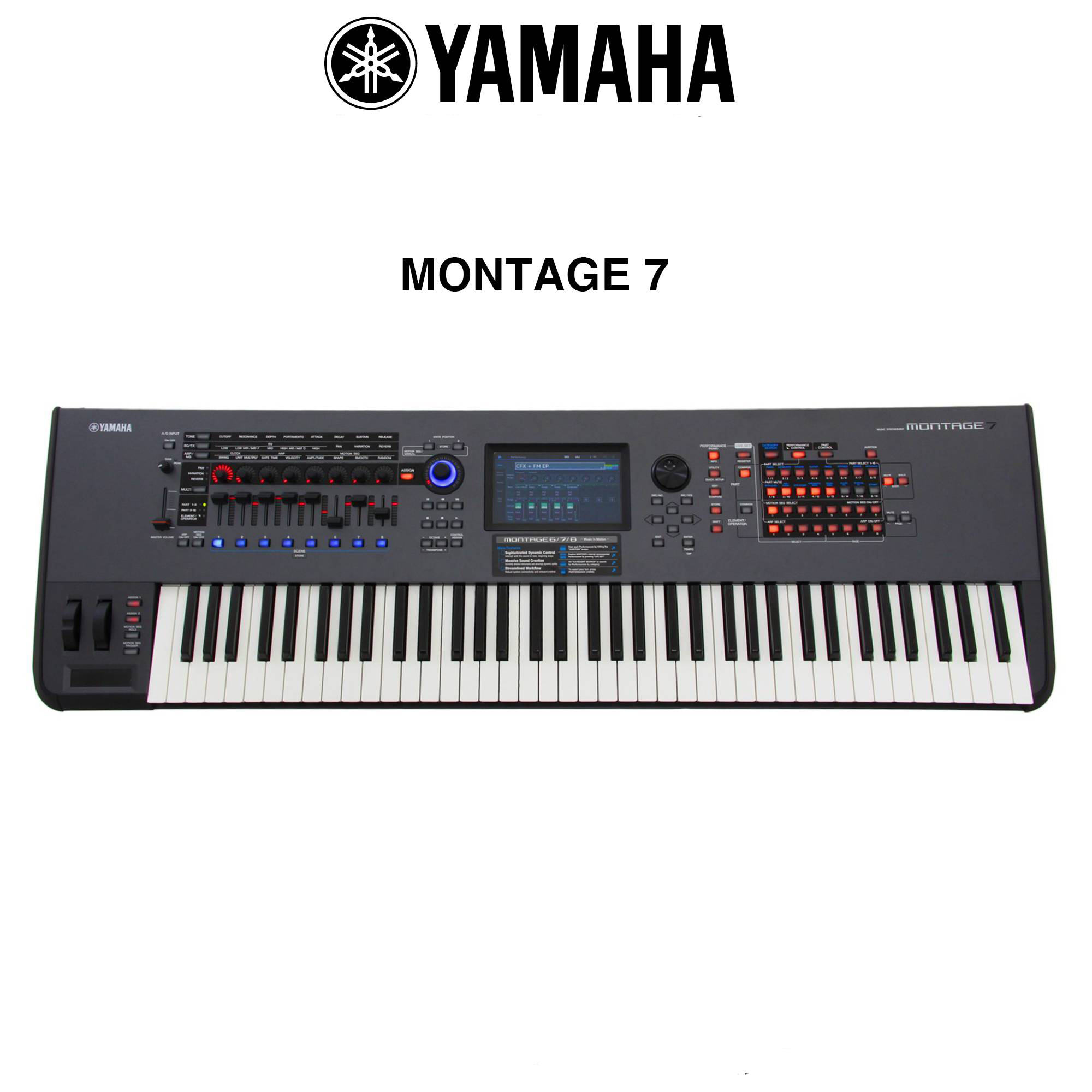 Yamaha Montage 7 76-Key Flagship Synthesizer